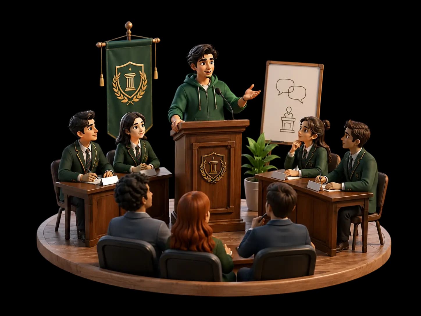 Debating Society illustration