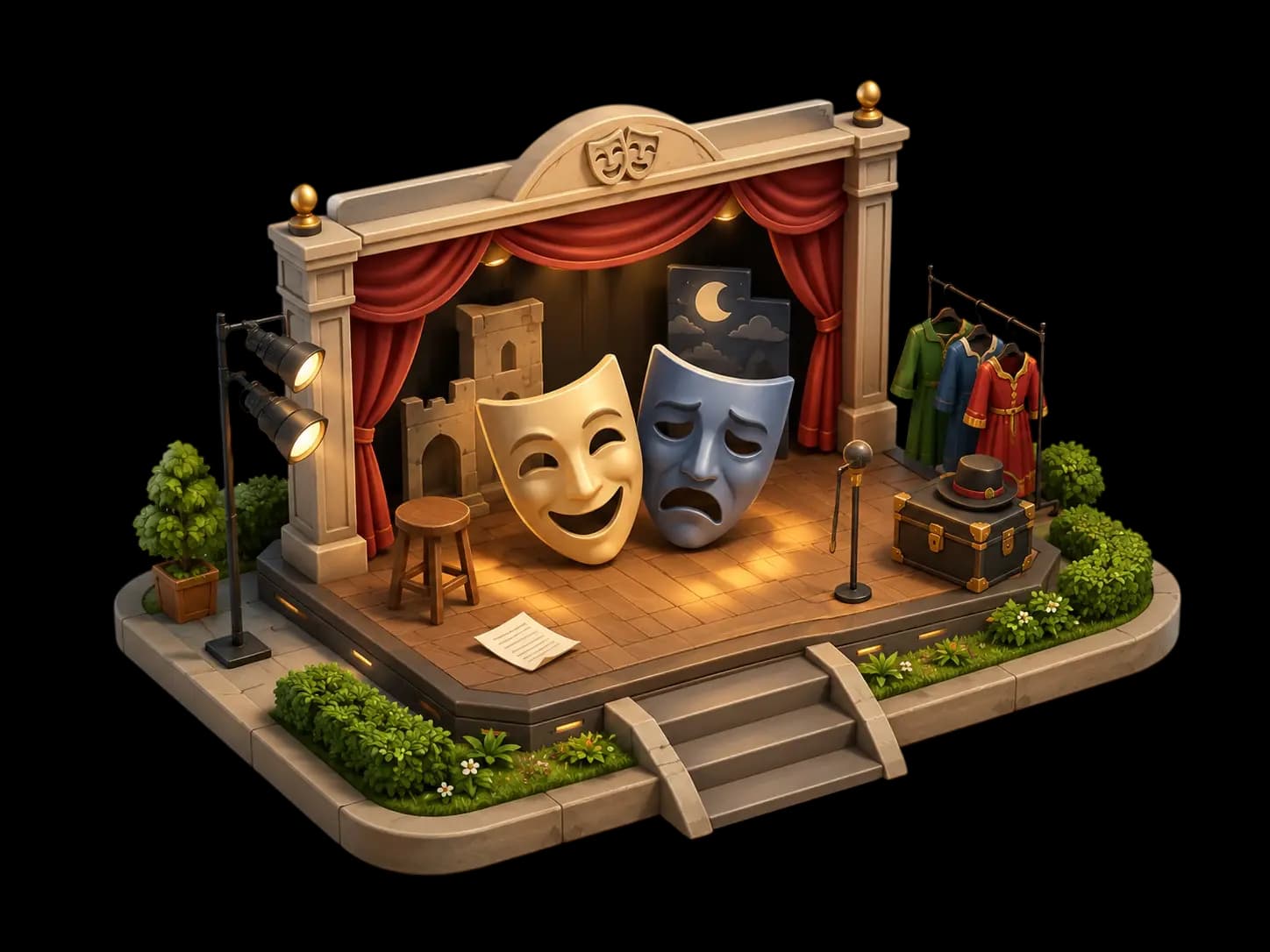 Dramatics Society illustration